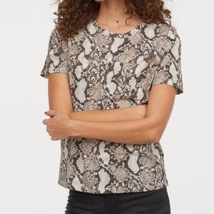 SNAKE PRINT SHIRT